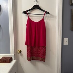 Laundry By Shelli Segal Vibrant Pink Dress